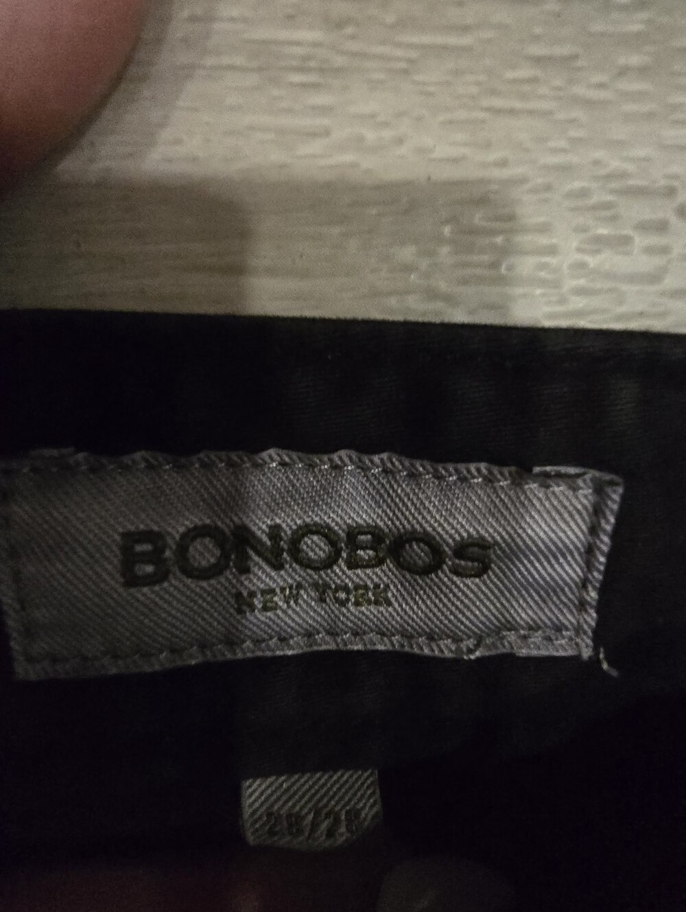 Bonobos Black Slim Fit Stretch Jeans Men's 28x28 Premium Denim Minimalist Quiet - Picture 7 of 8